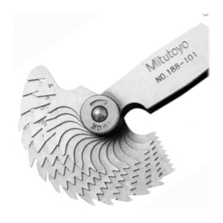Calibre de Rosca 4 a 42FPP 30 Lâminas 188-101 MITUTOYO-b3250d37-183c-4c02-b458-62efc432f81c