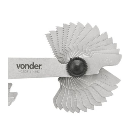 Calibre de Rosca com 0,25 a 6mm 52 Lâminas CR 052 VONDER-15190adc-8776-446b-b392-f1ca6f7356a8