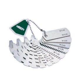 Calibres para Dentes de Engrenagens 0.35-4.5mm 15 Peças 4860-145 INSIZE