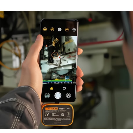 Câmera Acústica para Celular 16 Microfones MEMS FLUKE-II01 FLUKE-75ef8b27-ef03-49ff-a7a2-3e60acc2d51b
