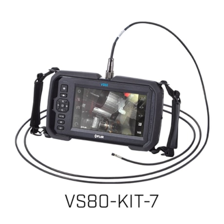 Câmera Inspeção Boroscópio HD e Sonda 4.9mm x 3m VS80-KIT-7 FLIR