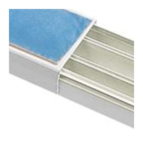 Canaleta Lisa Divisória e Fita 2m 50x20 57300/117 TRAMONTINA ELETRIK