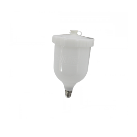 Caneca Plástica de Gravidade 600ml para Pistola de Pintura GFC-0501 DEVILBISS-78cc1951-8983-4326-975d-05912efc6735