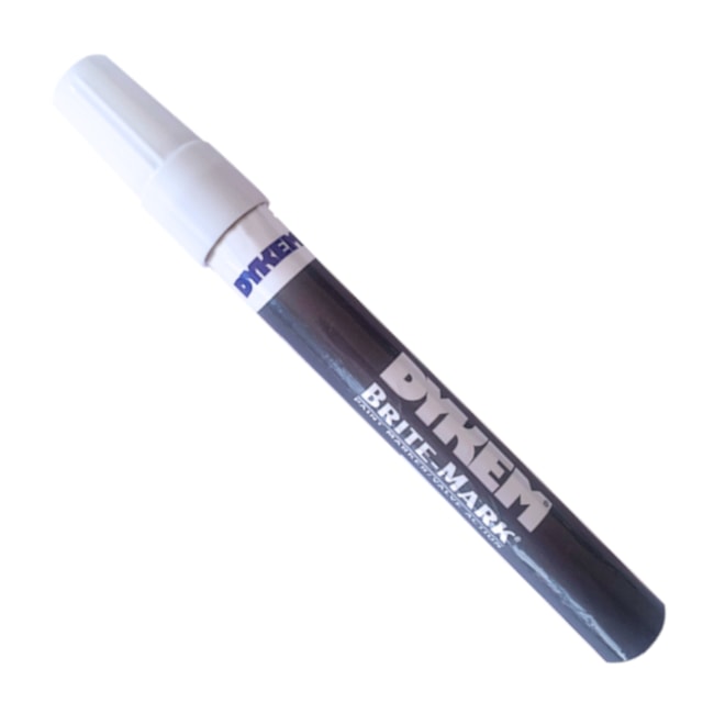 Caneta Marcadora Branca Ponta Média P/N 84003 BRITE-MARK DYKEN-9c4d2b12-481c-4df8-8c43-bc005180ed67