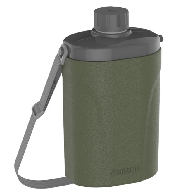 Cantil Safari 1 litro Verde Mate 09003.3100.39 SOPRANO-b45a6162-ae3d-4ead-b0b1-ea0427c087b2
