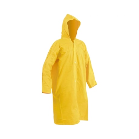 Capa de Chuva em PVC Laminado sem Forro Amarela CA 11040 VONDER