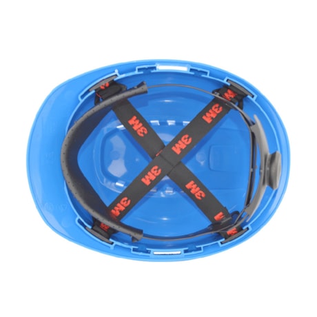 Capacete de Segurança com Suspensão Catraca Azul Claro Classe A H-700 3M-87166115-a502-4ced-bcf9-b040c727ecae