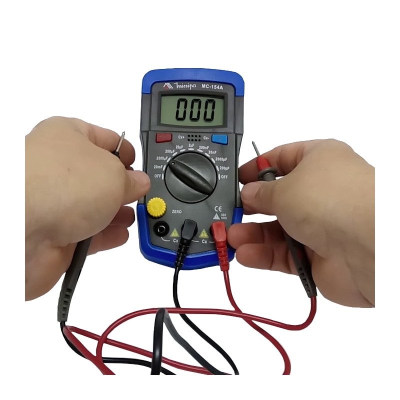 Capacímetro Digital 2000U MC-154A MINIPA - Anhanguera Ferramentas