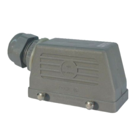 Carcaça Plugue sem Travas com Prensa Cabo Lateral 4 Rebites 10P SCPL4R10 STECK-c283c8bd-9ad5-4d7c-b82a-a79282f57b7b