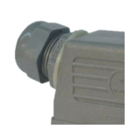 Carcaça Plugue sem Travas com Prensa Cabo Lateral 4 Rebites 24P SCPL4R24 STECK-78256316-6fdf-49fe-a9fd-df169cedcbe9