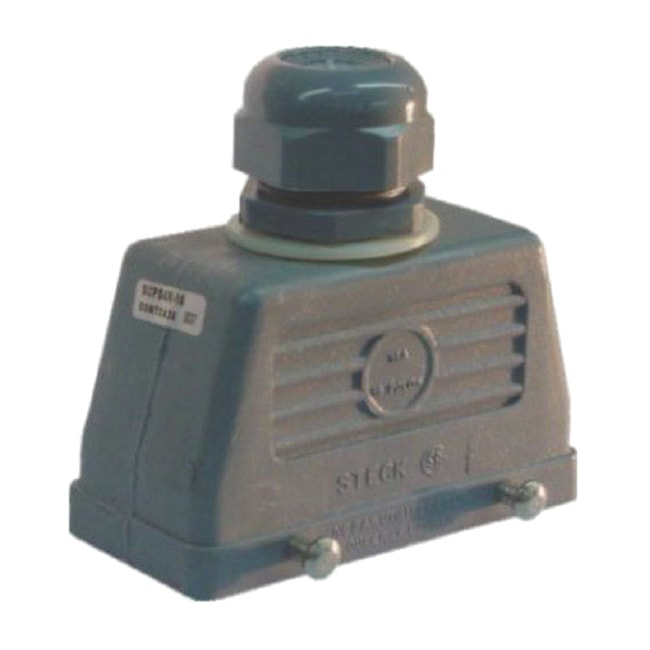 Carcaça Plugue sem Travas com Prensa Cabo Superior 4 Rebites 16P SCPS4R16 STECK-e2d6c037-96ba-40ef-a796-7cb43c01c484