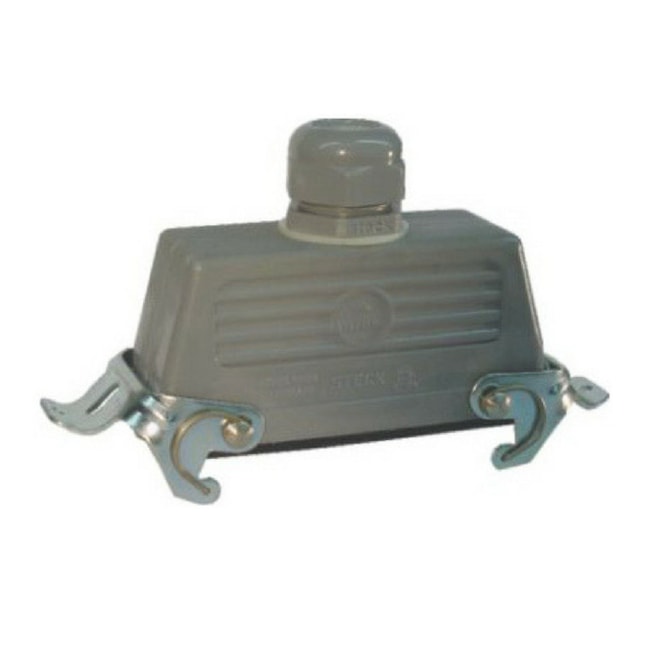 Carcaça Tomada Acoplada com Prensa Cabo Superior 2 Travas 16P SCPSA2T16 STECK-92987793-9d54-4a30-9274-78cd8f3faa61