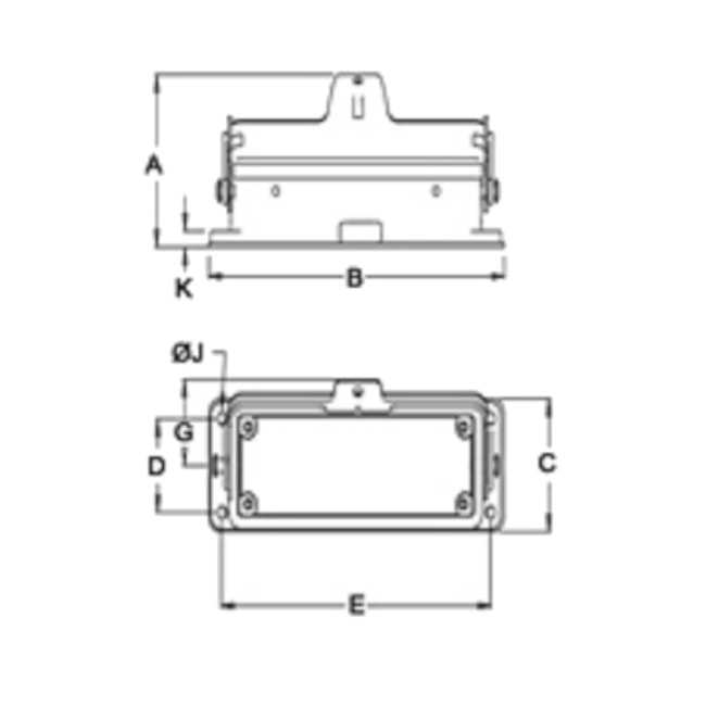 Carcaça Tomada Base Baixa 1 Trava 6P SCBB1T06 STECK-cfe8b7c3-8bfd-424a-a665-82c1531512f9