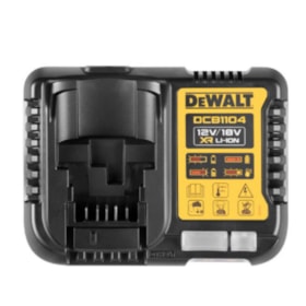 Carregador de Bateria 12V/20V Rápido 110V/220V DCB1104-BR DEWALT