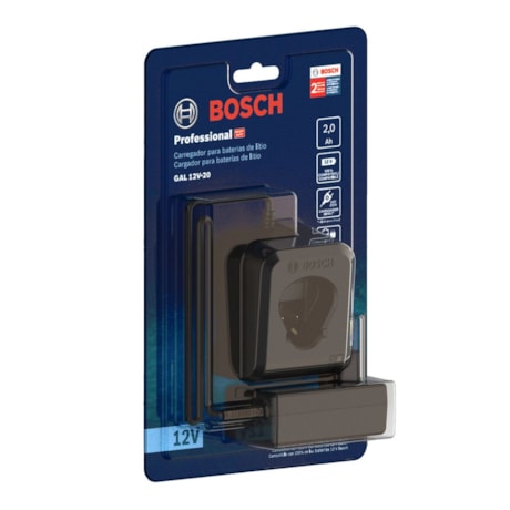 Carregador de Bateria 12V Bivolt GAL 12V-20 BOSCH-2fec63af-6e26-43bc-916a-3eb5b2e5a8ec
