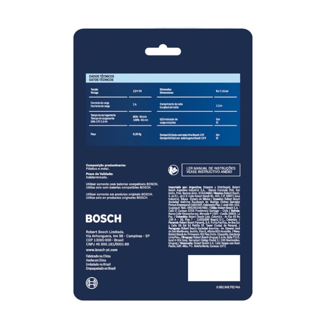Carregador de Bateria 12V Bivolt GAL 12V-20 BOSCH-0bdc52da-757c-41fc-a0c6-09f80e2c7108