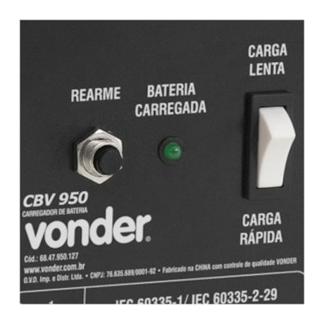 Carregador de Bateria 12V CBV 950 VONDER-ddcd1d96-0c93-45af-af17-460e66de046c
