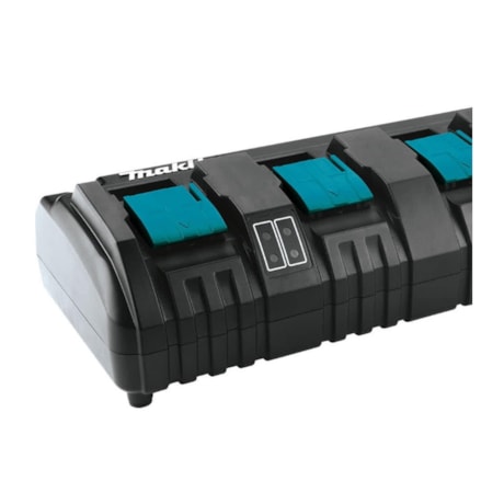 Carregador de Bateria 14,4-18V LXT 220V de Quatro Portas DC18SF MAKITA-10bd2b18-accf-4101-8746-b68f6cbd0b31