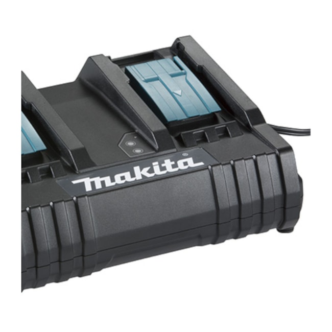 Carregador de Bateria 14,4V-18V Bivolt com 2 Entradas DC18SH MAKITA-f84b14c0-98c7-426d-83cc-8704724f9aa8