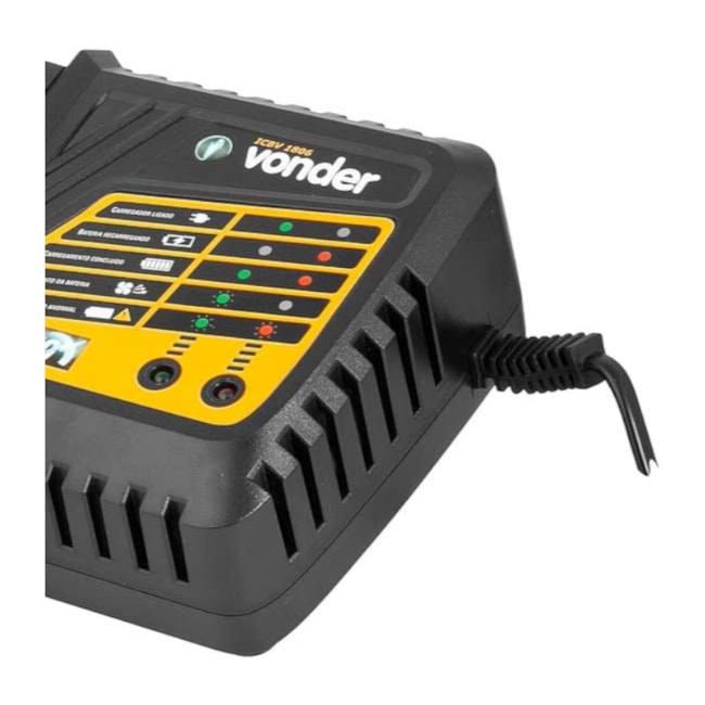 Carregador de Bateria 18V Bivolt Carregamento Rápido ICBV 1806 VONDER-831b9e3b-50a4-4ada-abb8-8893e0af1a38