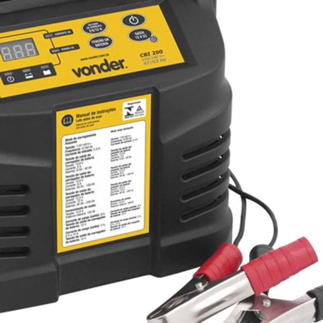 Carregador de Bateria 240A 12V CIB 200 VONDER-82243958-f565-4adb-a5a5-a21f5e4c9b1a