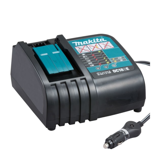 Carregador de Bateria Automotiva 14.4V/18V DC18SE MAKITA-602b49b1-e561-4755-9b1a-8de5fc59debb