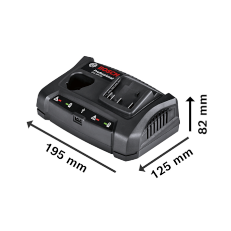Carregador de Bateria Duplo 12V e 18V 220V 0615A0028P GAX 18V-30-50174a03-d7a9-4d8e-b1c3-9fb1b0514624