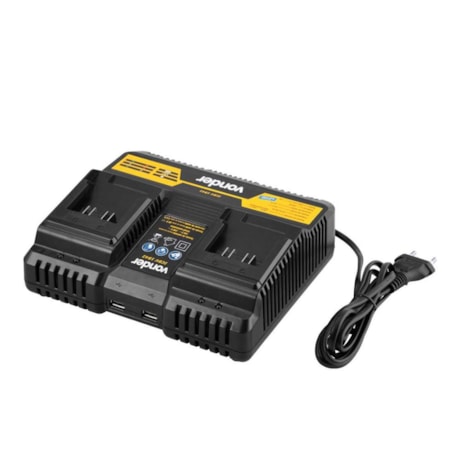 Carregador de Bateria Duplo 18V Bivolt ICBV 1842 VONDER-1179e6fa-3f6a-41ec-b498-3db2527bde27