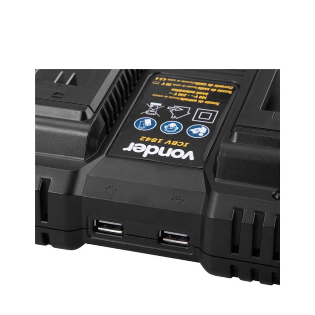 Carregador de Bateria Duplo 18V Bivolt ICBV 1842 VONDER-f660a22c-78be-48e0-a564-1cb9db91f4f4