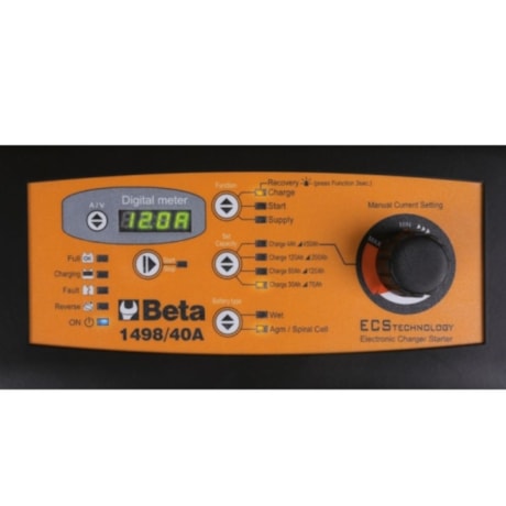 Carregador de Bateria Multifunção 12V/24V 40Ah 220V 1498/40A BETA-842f9037-2f10-4e85-ae88-9c7601405647