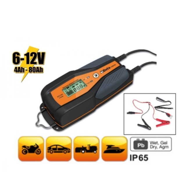 Carregador de Bateria para Carro e Motocicleta 6V/12V 80 Ah 1498/4A BETA-3c9f6216-6020-4cda-8474-9ad40910b61b