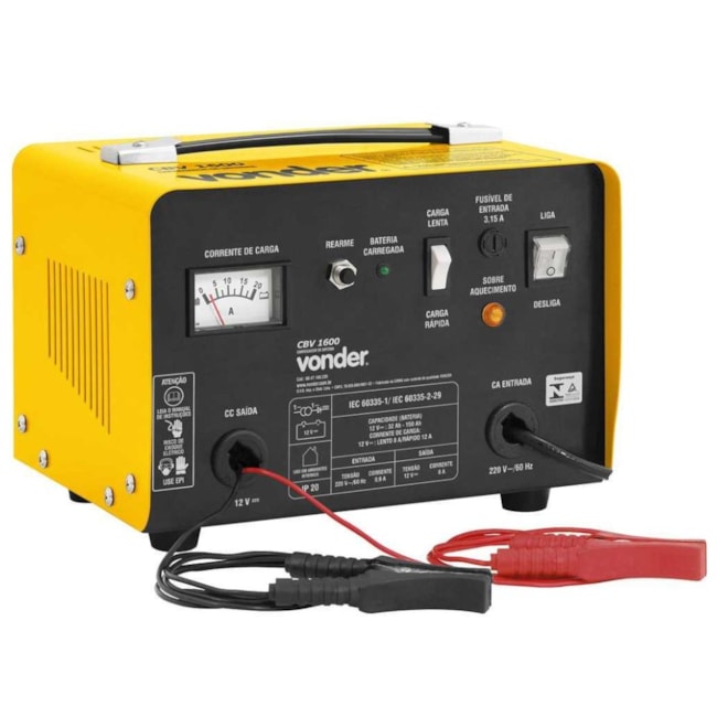 Carregador de Baterias 12V 8Ah/12Ah CBV 1600 VONDER-c15343bf-2b19-43dd-b27f-0d5f7fc90a97