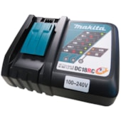 Carregador de Baterias 14.4V a 18V 110/220V DC18RC MAKITA Carregador de Baterias 14.4V a 18V 110/220V DC18RC MAKITA