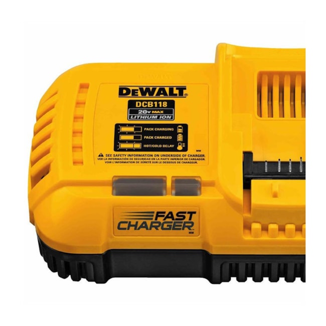 Carregador de Baterias 20V 8,0A 220V DCB118-B2 DEWALT-d955f7cc-470e-4468-899f-e8da2393f41e