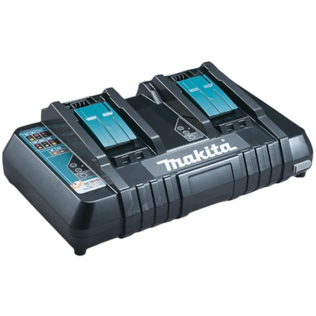 Carregador Duplo de Baterias 18V DC18RD MAKITA