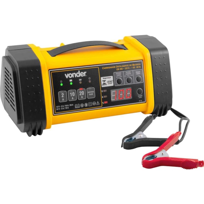 Carregador Inteligante de Baterias 12V / 24V 5.2Ah 220V CIB400 VONDER-77ef2f94-5a18-433e-9f0a-f59f8161ef95