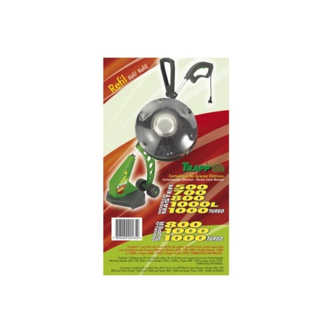 Carretel de Plástico com Fio Nylon Master 500/700/800/TURBO1000 2120-004 TRAPP-90adc1da-f016-4fb9-afd2-00c0e8cbf619