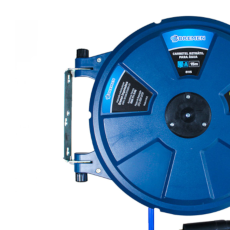 Carretel Retrátil Fechado para Água com Mangueira 5/16