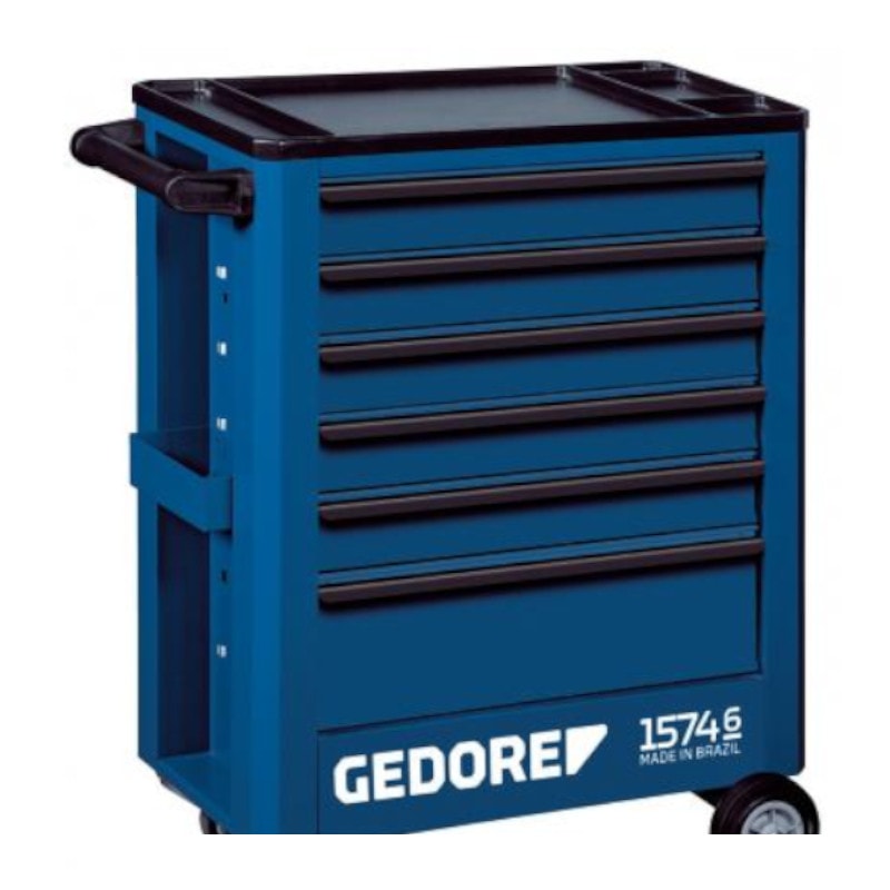 Carrinho de Ferramentas com 6 Gavetas 1574-6 GEDORE - Anhanguera