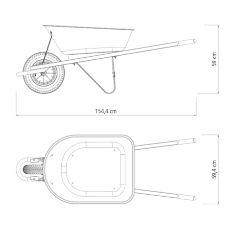 Carrinho de Mão com Caçamba Funda Plástica 55 L 77717421 TRAMONTINA-cc7e77ed-c33d-4235-afd9-4b50aa05b848