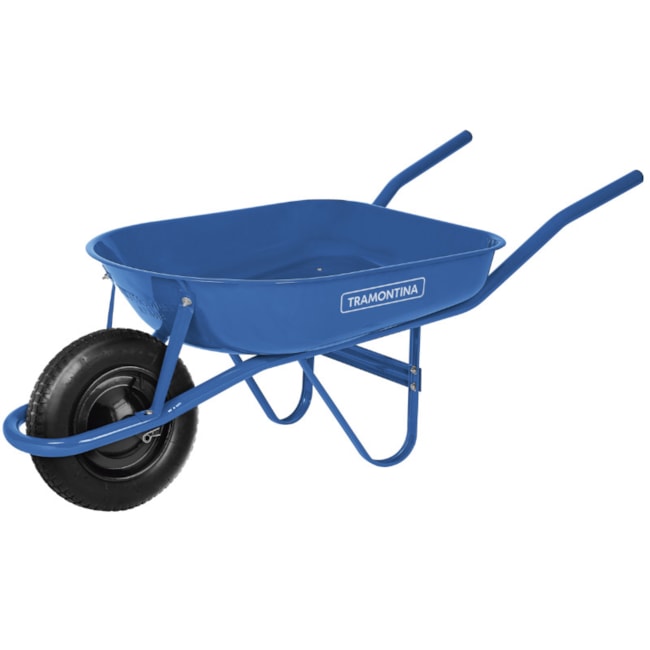 Carrinho de Mão com Caçamba Rasa 50 Litros Braço Metálico Pneu com Câmara 77704432 TRAMONTINA -d554adb6-c043-4ccd-9dad-fba0d36a259e