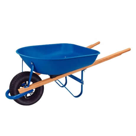 Carrinho de Mão com Caçamba Rasa Plástica 50L Braço de Madeira e Pneu com Câmara 77703422 TRAMONTINA-35b49e09-5e88-43a6-aedc-0bb0da69ce55