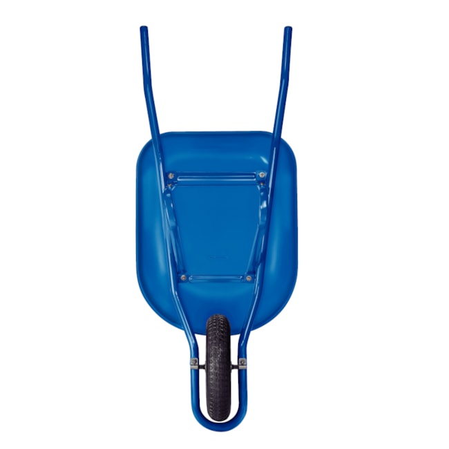 Carrinho de Mão com Caçamba Rasa Plástica 50L Braço Metálico e Pneu com Câmara 77703432 TRAMONTINA-584c6681-01fd-4fe0-8da2-9d6286e12a77