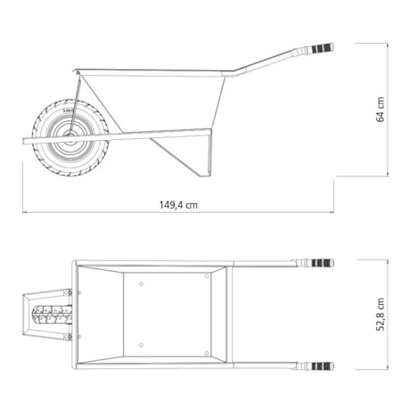 Carrinho de Mão Extra Forte Meia Lua 80 Litros 77719445 TRAMONTINA-91fdda06-2ed1-47e7-91bc-3613a10f9128