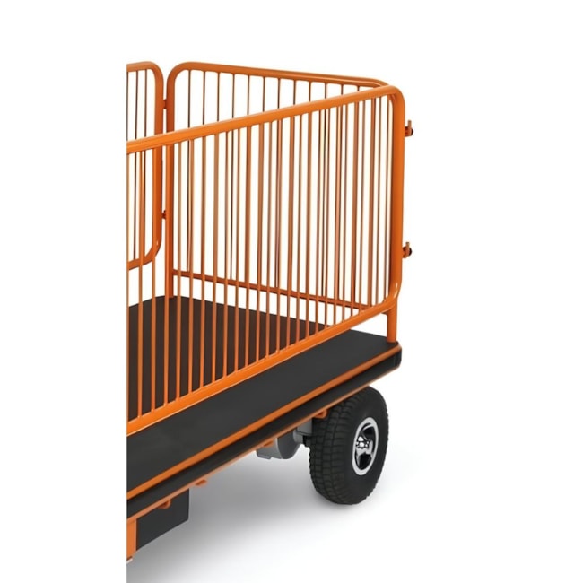 Carrinho de Plataforma Elétrica com Grades Bateria 24V 33Ah C48M BETA-bf9d0acc-e3bb-4ace-96e4-136d1049eadb
