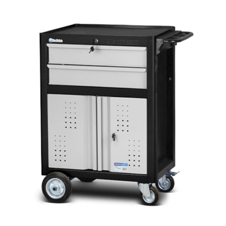 Carrinho Fechado 2 Gavetas 600x400x860mm Black Series CR-39B MARCON-d67c5744-f4c3-4e87-8580-af4d6488c9a0