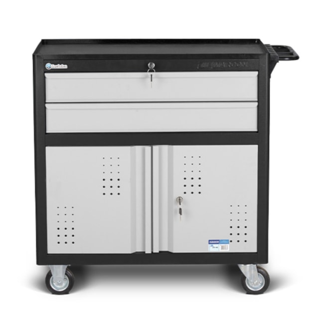 Carrinho Fechado 2 Gavetas 800x450x860mm Black Series CR-14B MARCON-c1e8276c-188e-42be-a1c9-d8441b809e93