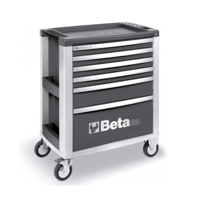 Carrinho Fechado para Ferramentas Cinza 039000032 BETA-866e1db8-610b-4acd-b761-22980162ee40