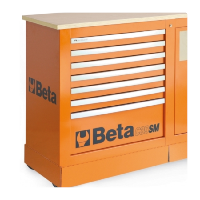 Carrinho Fechado para Ferramentas Laranja 039390001 BETA-4f1c1ce4-d5b5-49bd-926b-e4fb6d0af809