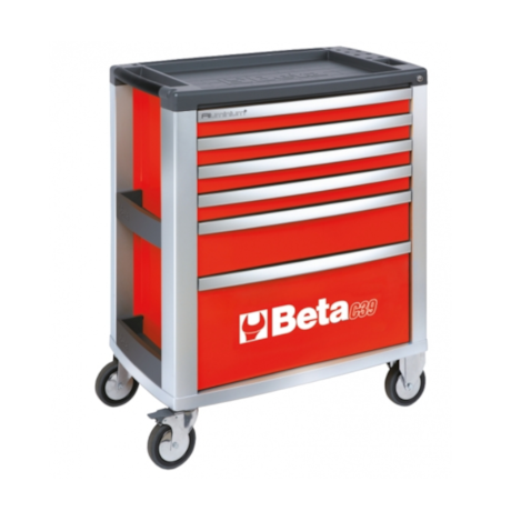 Carrinho Fechado para Ferramentas Vermelho 039000043 BETA-436d54ee-b65d-4a99-b492-c72f61f6c42b